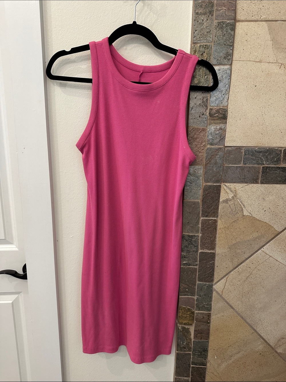 a new day Hot Pink Sleeveless Tank Dress